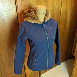 Marmot Soft Shell Faux Fur Jacket